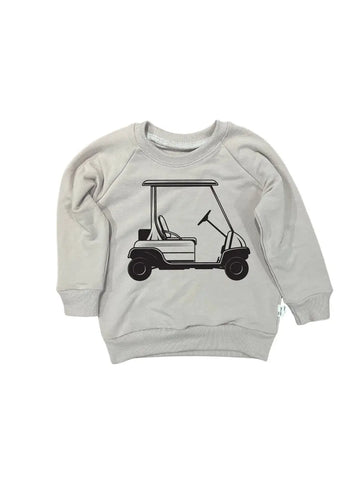 Golf Cart Sweatshirt- Fawn