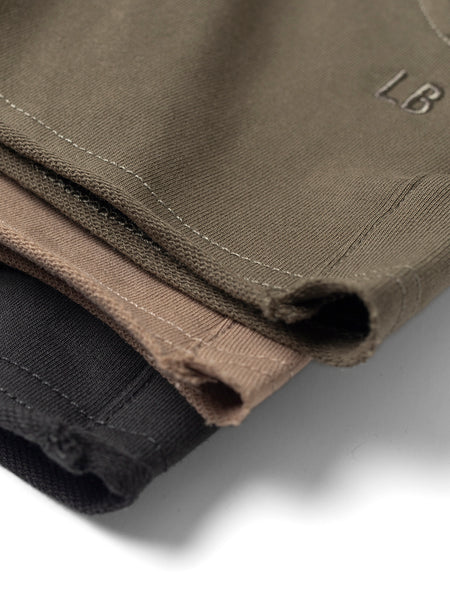 Raw Edge Harem Short - Dark Moss