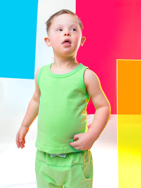 Elevated Tank Top - Electric Green