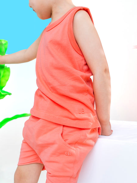 Elevated Tank Top - Electric Pink
