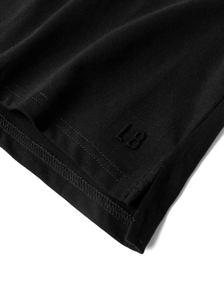 "Happy Day" Elevated Tee - Black