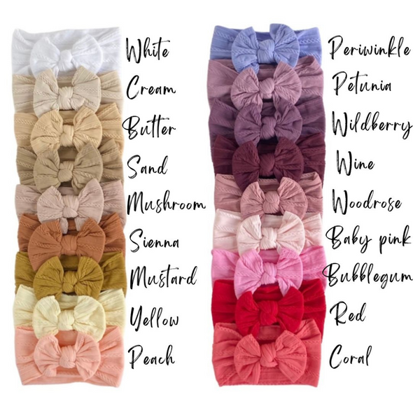 Cable Knit Headwraps