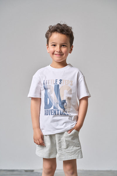 Little Steps, Big Adventures Waves Tee