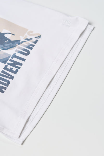 Little Steps, Big Adventures Waves Tee