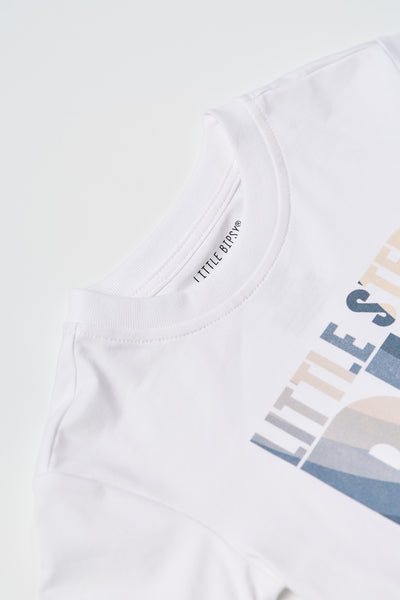 Little Steps, Big Adventures Waves Tee