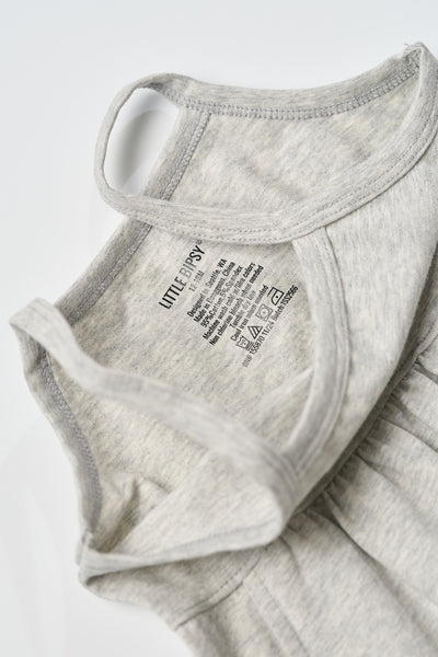 Jersey Tank Dress - Light Heather Grey