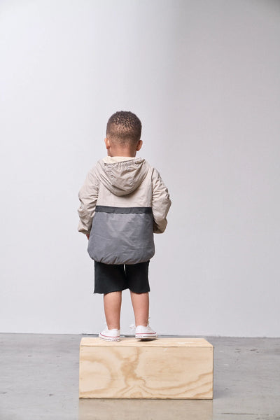 Check Block Windbreaker