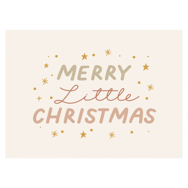 Merry Little Christmas Banner