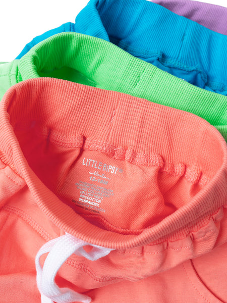 Raw Edge Harem Short - Electric Pink