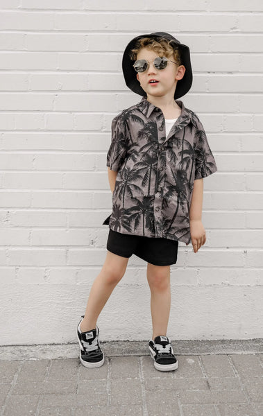 Cotton Twill Short - Black