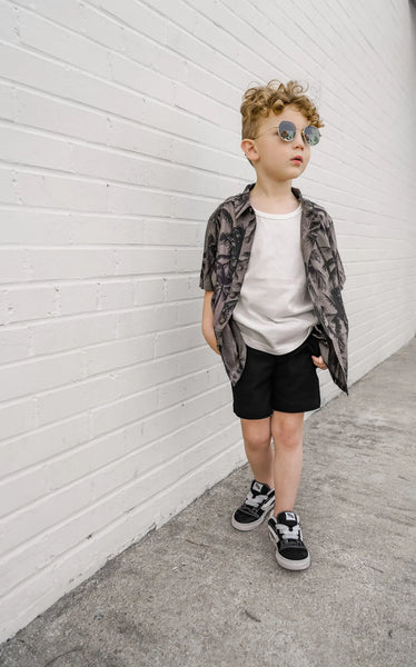Cotton Twill Short - Black