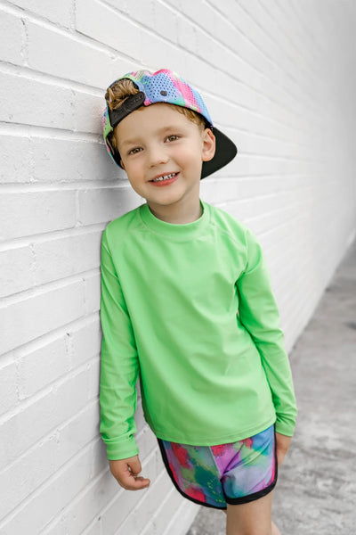 Rash Guard - Neon Green