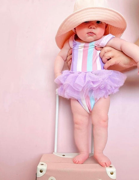 Floppy Hat Swim - Cammie