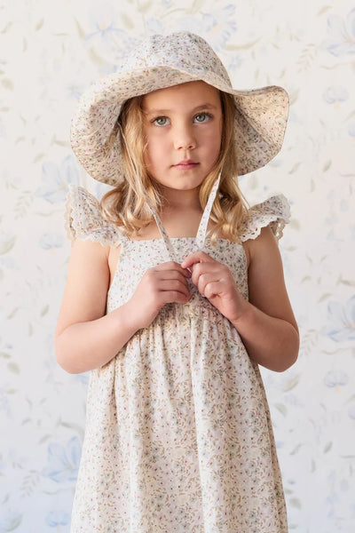 Organic Cotton Elodie Dress - Fifi Violet