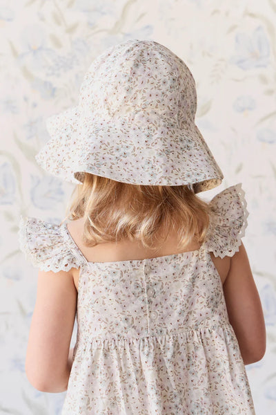 Organic Cotton Elodie Dress - Fifi Violet