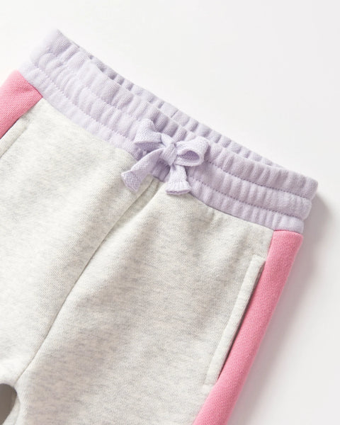 Side Stripe Jogger - Rose
