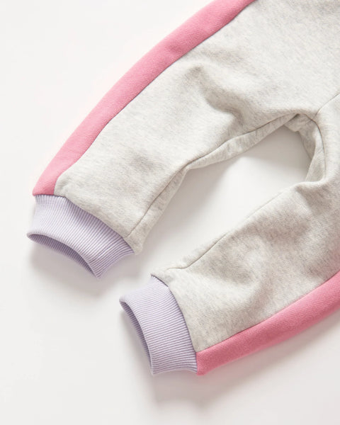 Side Stripe Jogger - Rose