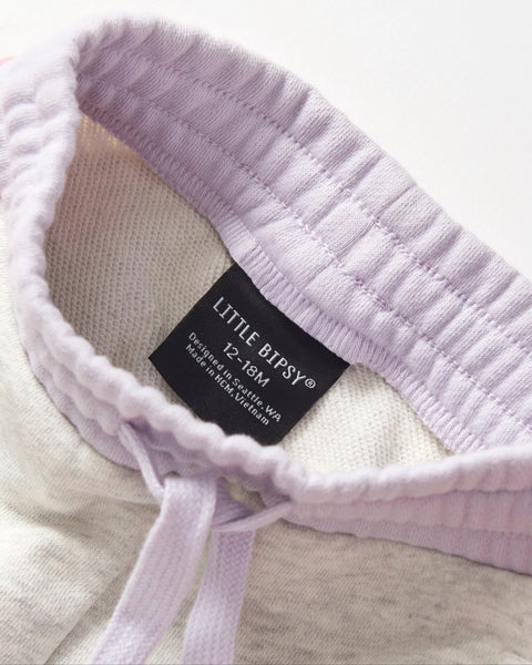 Side Stripe Jogger - Rose