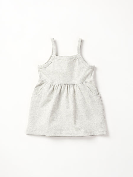 Jersey Tank Dress - Light Heather Grey