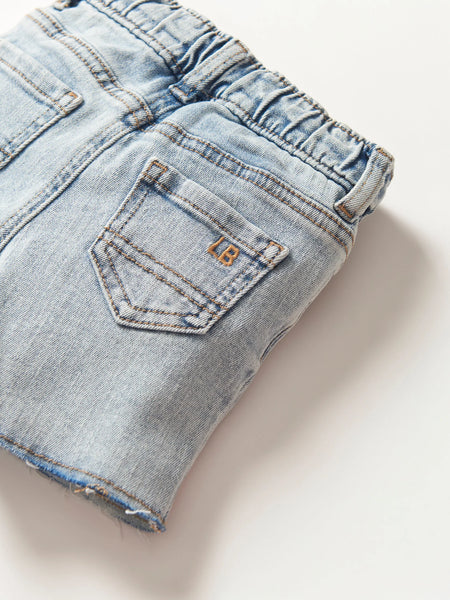 Denim Short - Light Wash