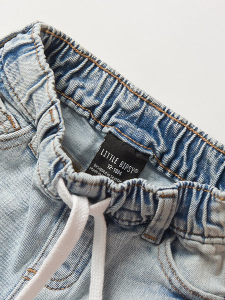 Denim Short - Light Wash