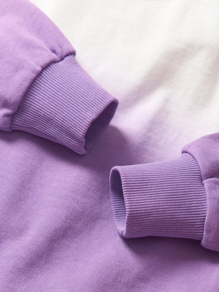 Ombre Lightweight Crewneck - Purple