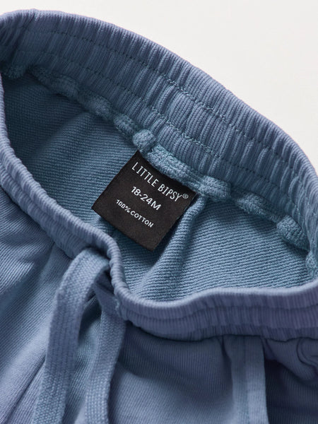 Ombre Sweatshort - Blue