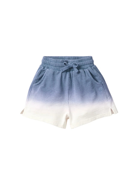Ombre Sweatshort - Blue