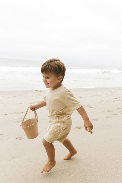 Resort Palm Tee - Cream