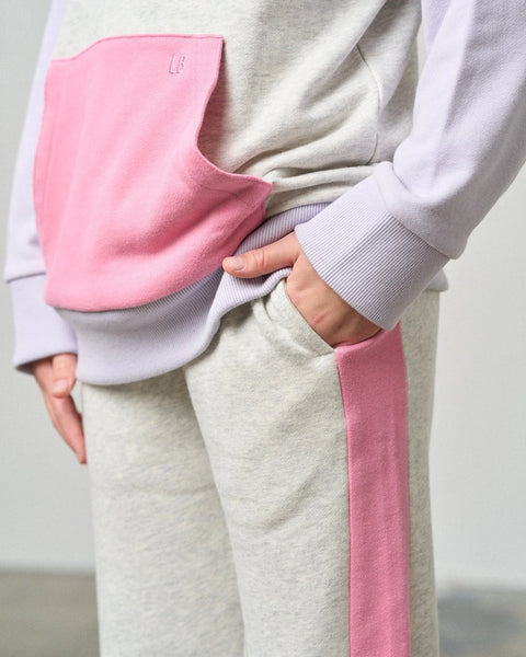 Side Stripe Jogger - Rose