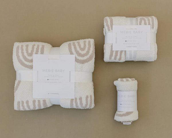 Taupe Rainbow Blanket