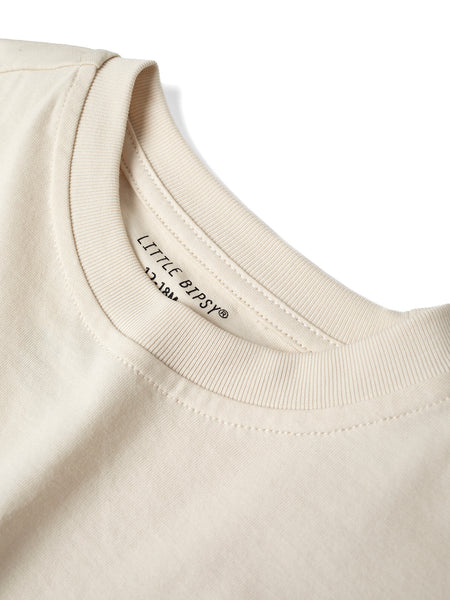 Resort Palm Tee - Cream