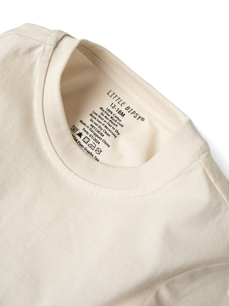 Resort Palm Tee - Cream