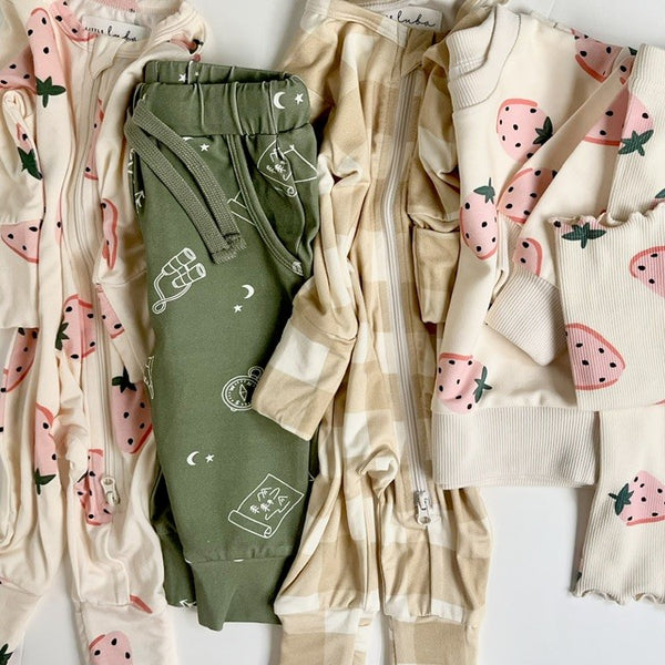 Legging Set - Strawberries