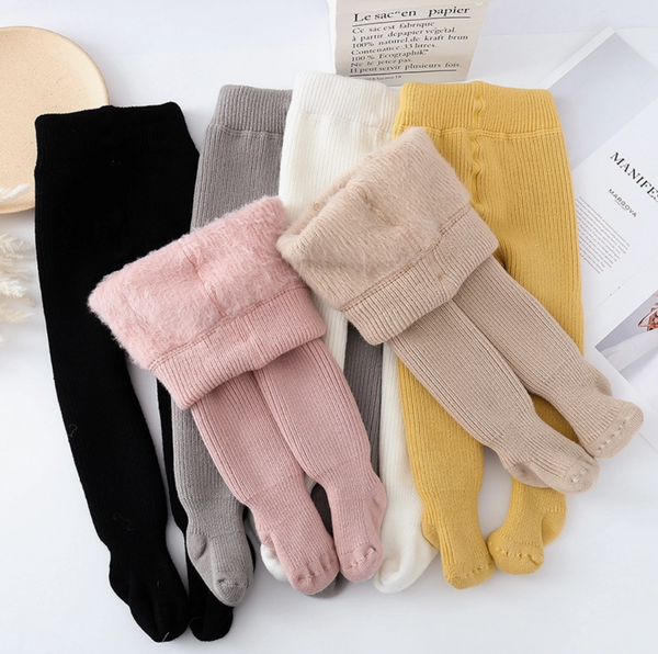 Lined Tights- White