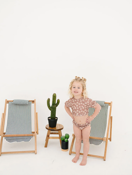 Daisy Short Sleeve Bikini Set