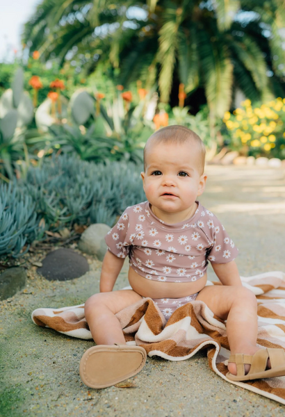 Daisy Short Sleeve Bikini Set