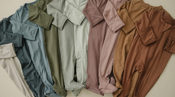 Rust Bamboo Zipper Sleeper