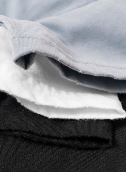 Oversized V-Neck Tee - White