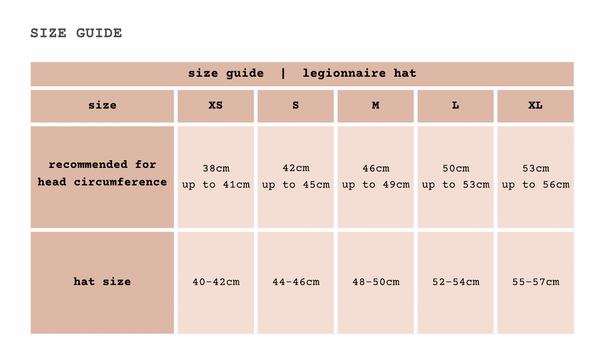 Legionnaire Hat - Pink