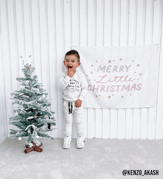 Merry Little Christmas Banner