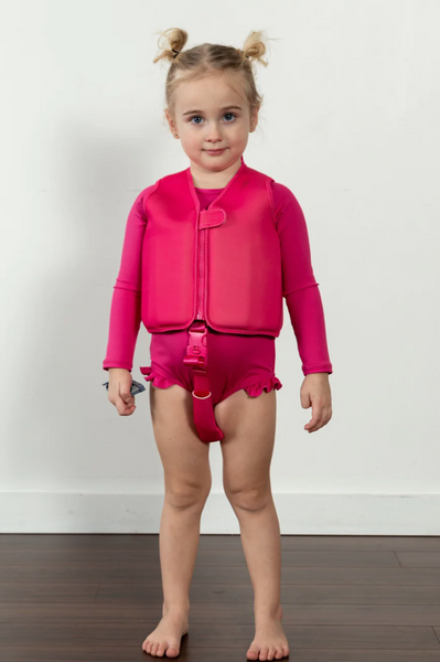 "Brights" Swim Vests- Hot Pink