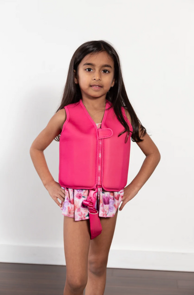 "Brights" Swim Vests- Hot Pink