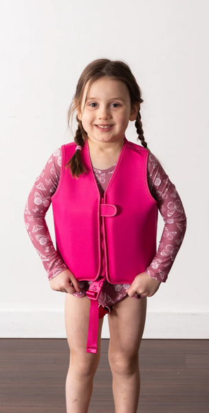 "Brights" Float Vests- Hot Pink