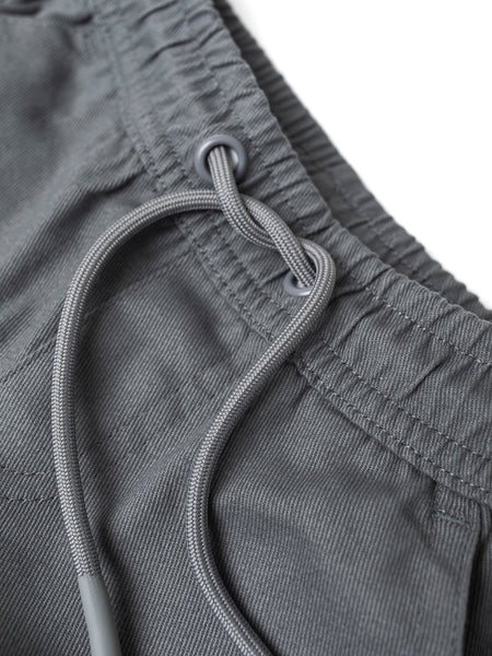 Cotton Twill Short - Charcoal
