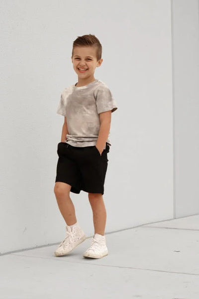 Cotton Twill Short - Black