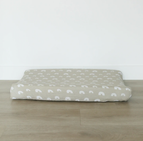Sand Rainbow Changing Pad Cover