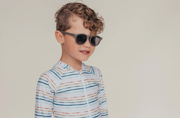 The Keyhole Sunnies - Matte Purple