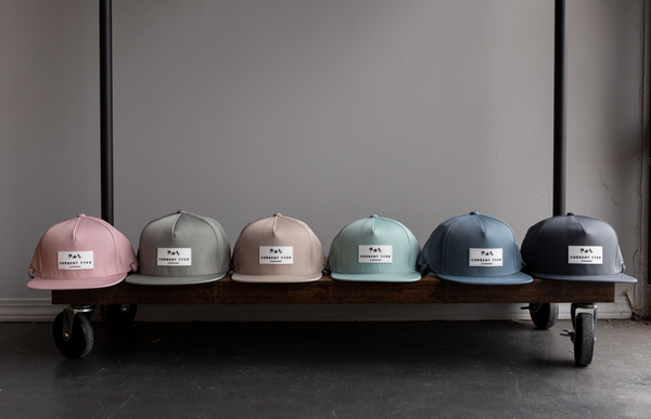 Classic Waterproof Snapbacks - Charcoal