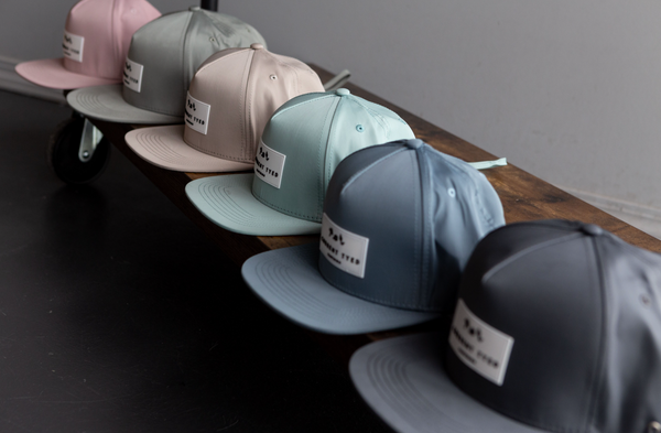 Classic Waterproof Snapbacks - Charcoal